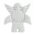 Aberto Design Podloga za bebe Angel Wings, Svetlosiva