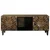 Vidaxl Klubska miza Rjava 100 x 54 x 40 cm Masiven les manga