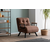 ATELIER DEL SOFA Sando Single Light Brown