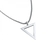 Ogrlica Simple Triangle - Srebrna KP33477