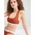 Calvin Klein Underwear Nedrček  oranžno rdeča / črna / bela