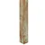 Vidaxl Jedilna miza 82x80x76 cm trden predelan les