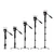 Monopod Weifeng WF-3958M profesionalni crni