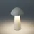 Rabalux Punjiva stona lampa Mireo, IP44, Dimabilna na touch LED 1.5W, 3000K, 20cm, Bela
