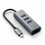 SATECHI Aluminium Type-C Hub (3x USB 3.0,Ethernet) - Space Grey