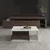 HANAH HOME Sto za dnevnu sobu Vera Mini White Walnut