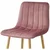 Barski stol POZZA VELVET, roza