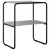 Konzolna stolica Siva Sonoma 80 x 42,5 x 70 cm