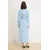 Trendyol Modest Ženska haljina Tctss26Eb00047, Svetloplava