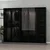 Hanah home Ormar Kale 225x190x52cm Crni