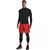 Majice Under Armour Hg Armour Comp Mock LS Black/ White XXL