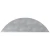 Stepenica Polumjesec 10 pcs Srebrno 60 x 18 x 2,5 cm Aluminij