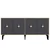 Hanah Home Konzolni sto Figora, 180x82.6x35 cm, Antracit