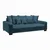 Velika Sofa Matteo petrolej plava