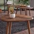 Hanah Home Set klub stolova Alvin, 3 komada, Boja oraha