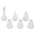 Tool for decorating desserts with 6 nozzles, 280 ml - Westmark