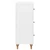 Ormar s ladicama Bijela visokog sjaja 66 x 34,5 x 90 cm