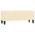 Klupa krem 100 x 35 x 41 cm od tkanine