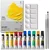 Komplet akrilnih barv, čopičev in risb Winsor & Newton