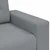 vidaXL Dvosed svetlo siv 180x77x82 cm blago