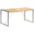 Vidaxl Jedilna miza 160x80x75 cm trden robusten mangov les