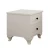 Hanah Home Noćni stočić Rb-058, 45x45x40 cm, Beli