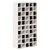 Stalak za vino 2 pcs Bijelo 56 x 25 x 56 cm Čvrsto borovo drvo