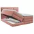MID.YOU POSTELJA BOXSPRING 160 cm  x 200 cm , tekstil starinsko roza