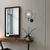 Opviq Circle 3260 Zidna lampa, Crno-Bronzana