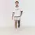 GymBeam Varsity Sweatshorts Grey XXL