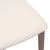 Vidaxl Jedilni stoli z blazinami 2 kosa Brown Solid Wood Rubber