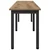 vidaXL klop Oreh 200 x 35 x 45 cm Konstruiran les