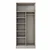 Hanah Home BA257 ormar 90 × 210 × 57,5 cm, peščana