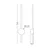 Braytron Zidna svetiljka BRY-TINY-WL700-16W-CRNA-3000K