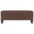 Vidaxl Klop rjava 100x35x41 cm umetno usnje