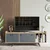 Hanah Home TV Komoda Maribor, 150x40x62 cm, Antracit-Hrast