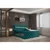 Boxspring Krevet Elio 180/200 cm , petrolej plava