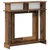 Okvir za kamin Staro drvo 102 x 26 x 100 cm Konstruirano drvo