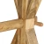 vidaXL Klop 160x35x45 cm trden mangov les
