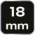 shumee 1/2 šesterokotni nastavek, 18 mm