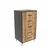 Hanah Home Komoda Planet 50x95x40cm Antracit-Hrast