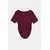 Trendyol Curve Ženska bluza Tbbss26Af00060, Bordo