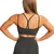 GymBeam Sportski grudnjak BEAT Charcoal