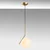 Opviq Luster Luminar-14111, 35x25x115cm, IP20, Belo-zlatne boje