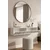Hanah Home komoda Arex 120, 120 cm, bela / srebrna