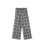 Cropp - Karirane pantalone - tamno siva