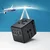 Potovalni adapter Techsuit HHT904-B1 EU/UK/AUS/US, 3x USB + 1x USB-C, PD 15W - črn