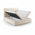 Bež boxspring postelja s prostorom za shranjevanje 180x200 cm Bali – Cosmopolitan Design