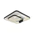 Brilagi - LED prigušiva stropno svetlo UNITY LED/75W/230V + 1xGU10/3W bela/crna +DO