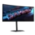 Gigabyte Monitor G34WQC2 WQHD Curved, 200Hz, 34, Crni